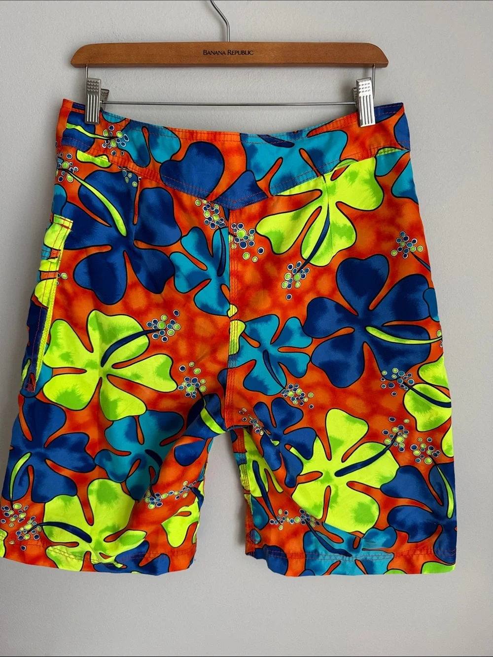 Vintage Hurley Wainae Floral Shorts Men’s Size 32 Made in USA Rare Y2K Surf